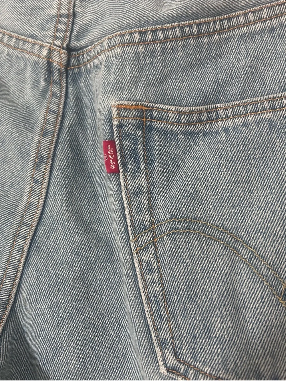 Levi’s relaxed fit 550 denim jort short y2k mens size 32